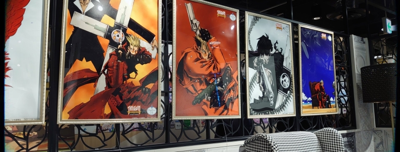 トライガンカフェ店内